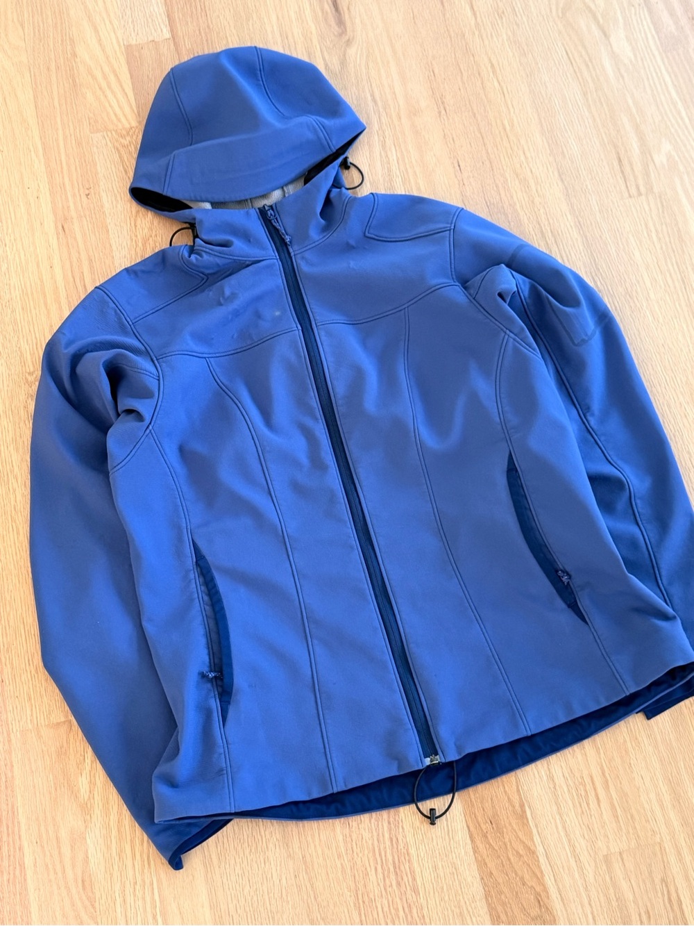 Arc'teryx Men's Hooded Softshell Jacket in Blue